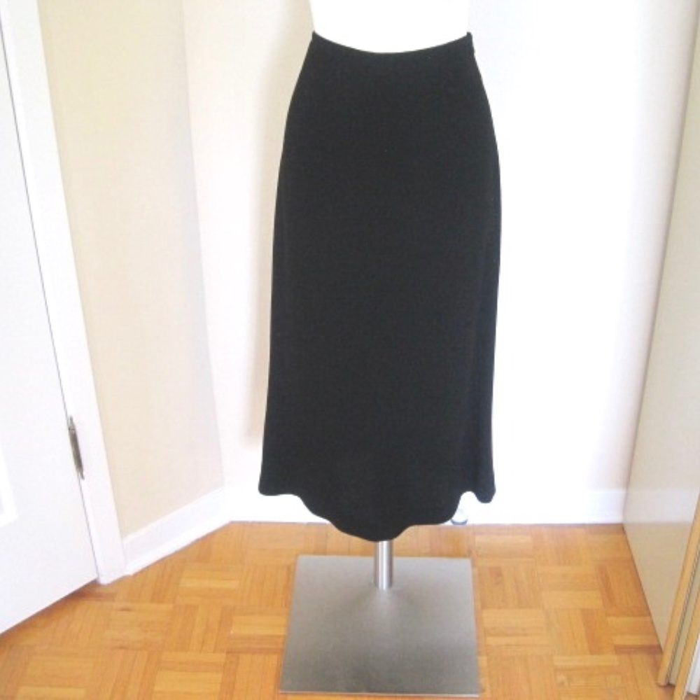 Vintage Lida Baday Wool Maxi Skirt